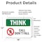 Signmission Safety Culture Sign, 18 in Width, Vinyl Decal, Rectangle OS-2PACK-TS-D-1218-L-11797 - alternate 2